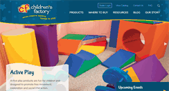Desktop Screenshot of childrensfactory.com